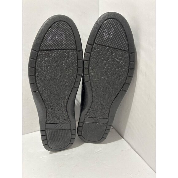 SAS Free Time Leather Diabetic Walking Shoes Tripad Comfort Black Womens Size 11 - Picture 5 of 9